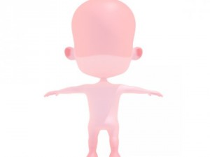 cartoon boy 3D Model