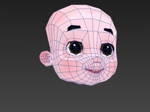 cartoon boy 3D Model
