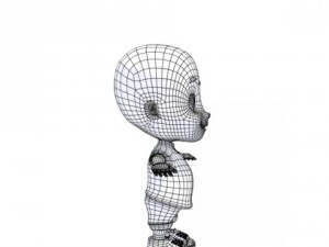 cartoon boy 3D Model