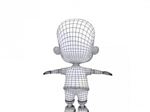 cartoon boy 3D Model