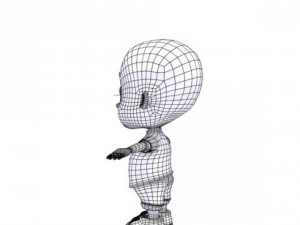 cartoon boy 3D Model