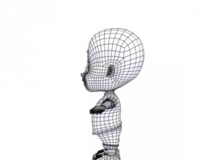 cartoon boy 3D Model