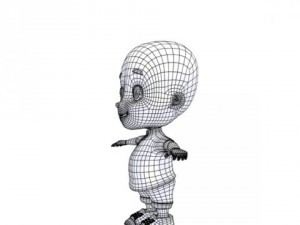cartoon boy 3D Model