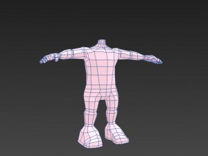 cartoon girl 3D Model