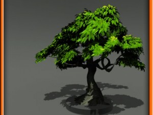 tree set 01 Modelo 3D