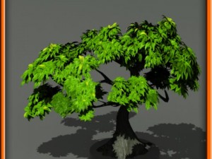 tree set 01 Modelo 3D
