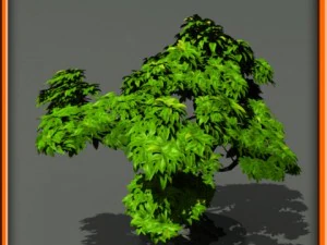 tree set 01 3D Model