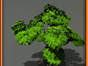 tree set 01 Modelo 3D