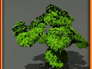 tree set 01 3D Model