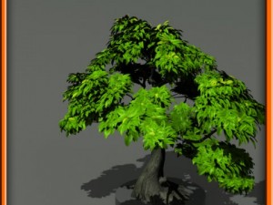tree set 01 Modelo 3D