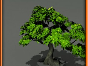 tree set 01 Modelo 3D