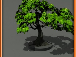 tree set 01 Modelo 3D