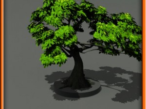 tree set 01 Modelo 3D