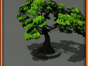 tree set 01 3D Model
