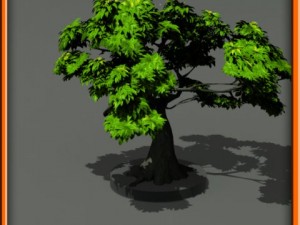 tree set 01 Modelo 3D