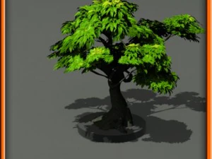 tree set 01 3D Model