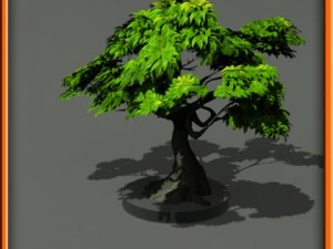 tree set 01 3D Model