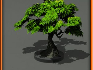 tree set 01 Modelo 3D