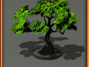 tree set 01 Modelo 3D