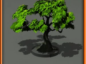 tree set 01 3D Model