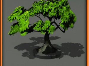 tree set 01 Modelo 3D