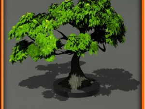 tree set 01 Modelo 3D