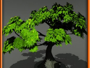 tree set 01 Modelo 3D