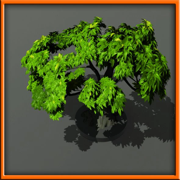 tree set 01 3D Model .c4d .max .obj .3ds .fbx .stl .blend