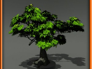 tree set 01 Modelo 3D