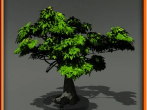 tree set 01 3D Model