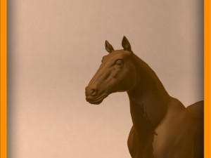 horse animated 3Dモデル