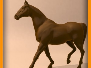 horse animated 3Dモデル
