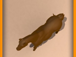 horse animated 3Dモデル