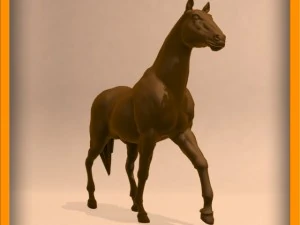 animasi kuda Model 3D