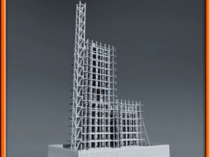 Building construction 3D Model