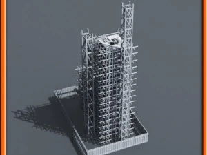 Building construction 3D Model