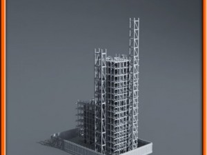 Building construction 3D Model
