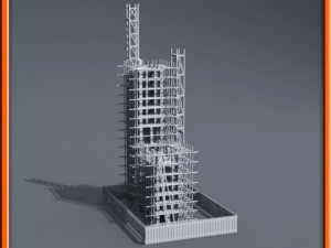 Building construction 3D Model