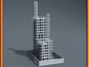 Building construction 3D Model