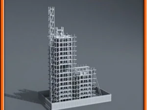Building construction 3D Model