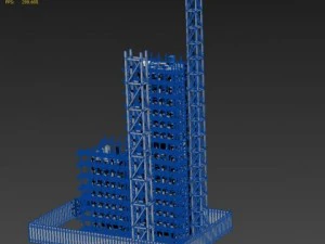 Building construction 3D Model