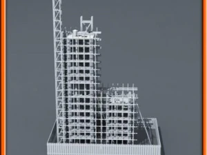 Building construction 3D Model