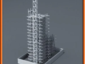 Building construction 3D Model