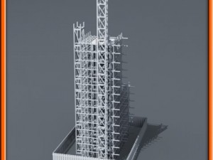 Building construction 3D Model