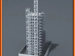 Building construction 3D Model