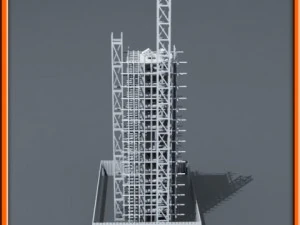 Building construction 3D Model