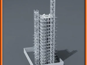 Building construction 3D Model