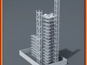 Building construction 3D Model