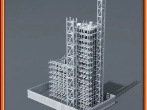 Building construction 3D Model