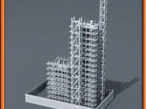 Building construction 3D Model